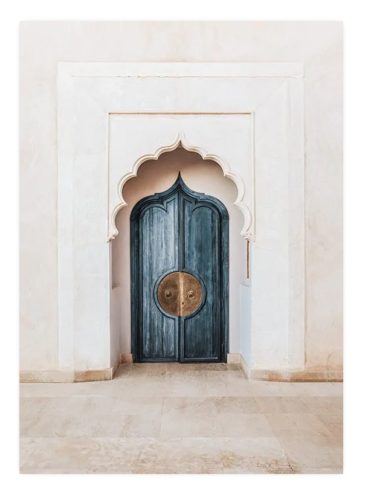 Marrakech Blue Door (50x70)